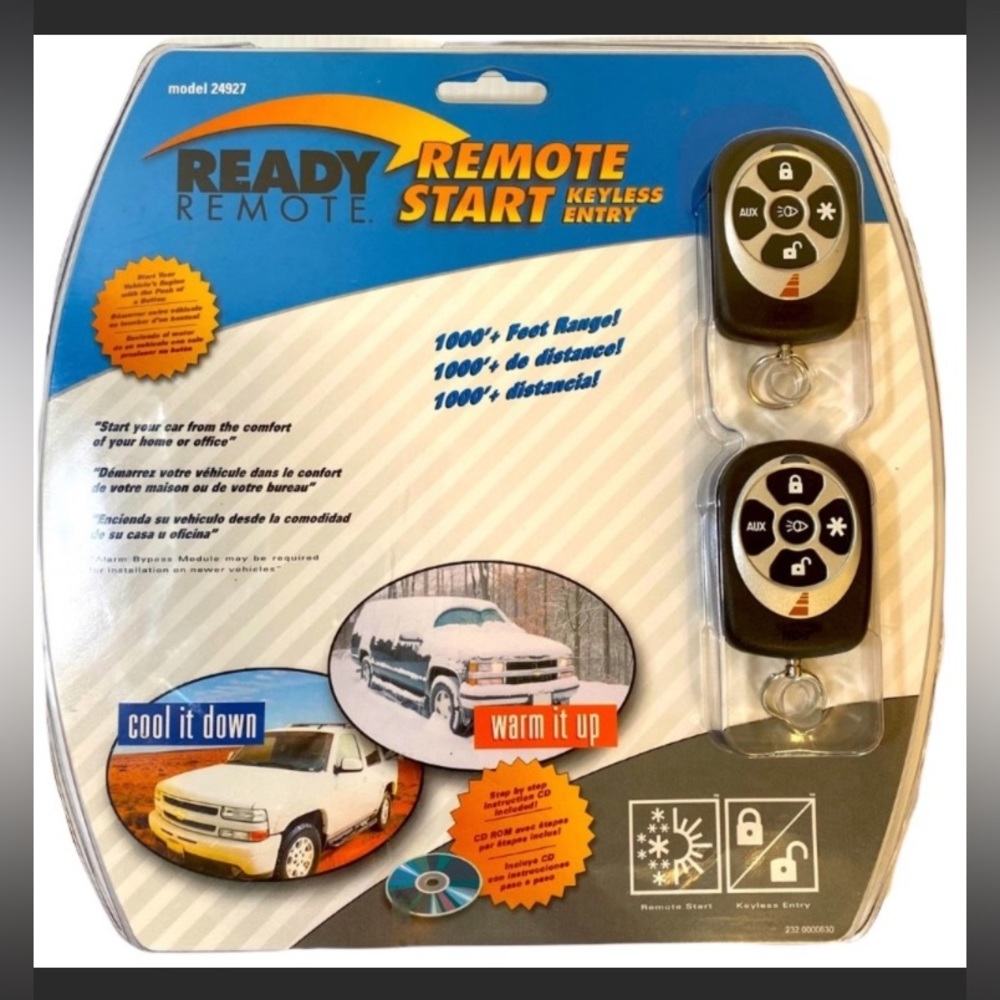 Remote Start Keyless Car Automotive Remote Starter Directed Electronics NEW